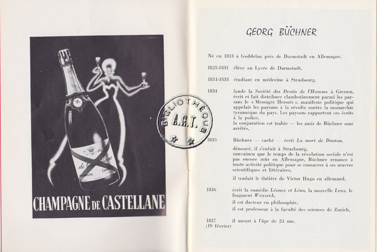 Les programmes de Théatre de l\
